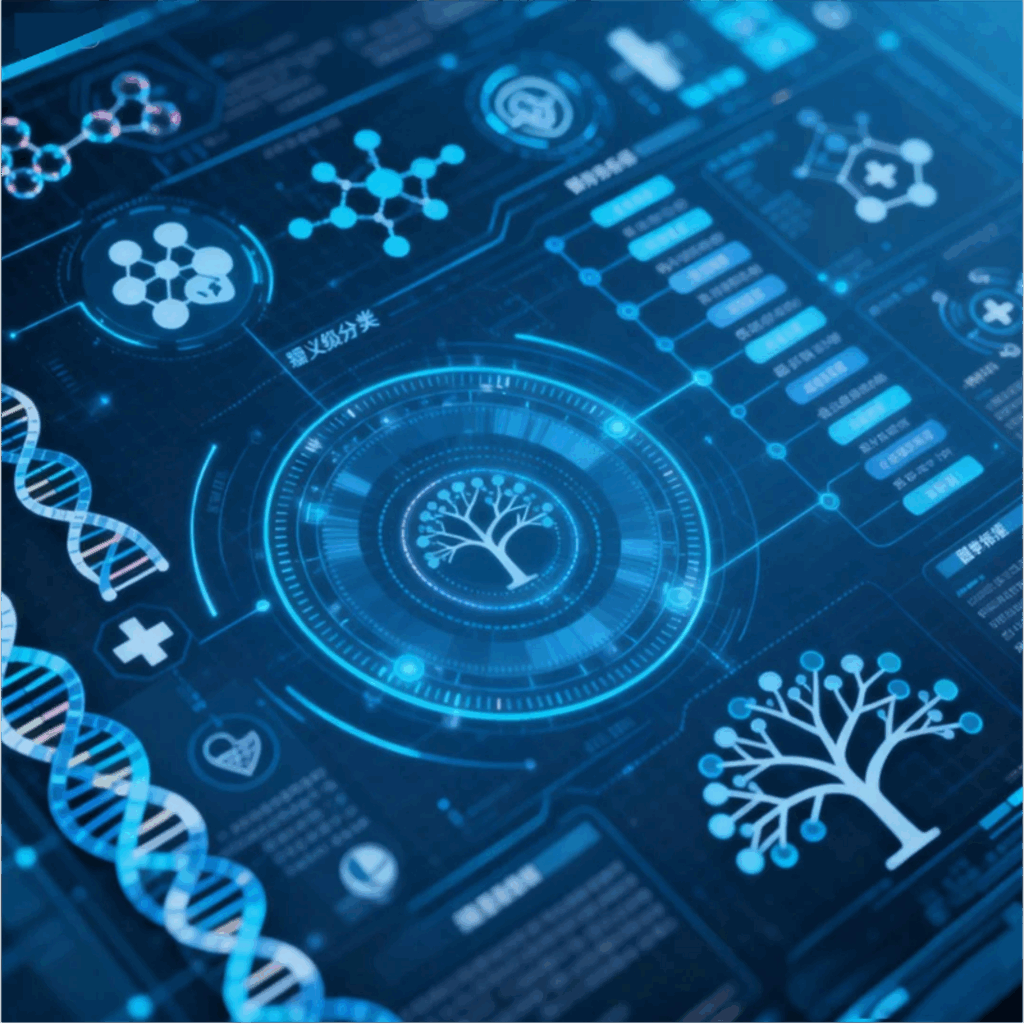 支持多种医学标准，实现专业化数据细粒度分类