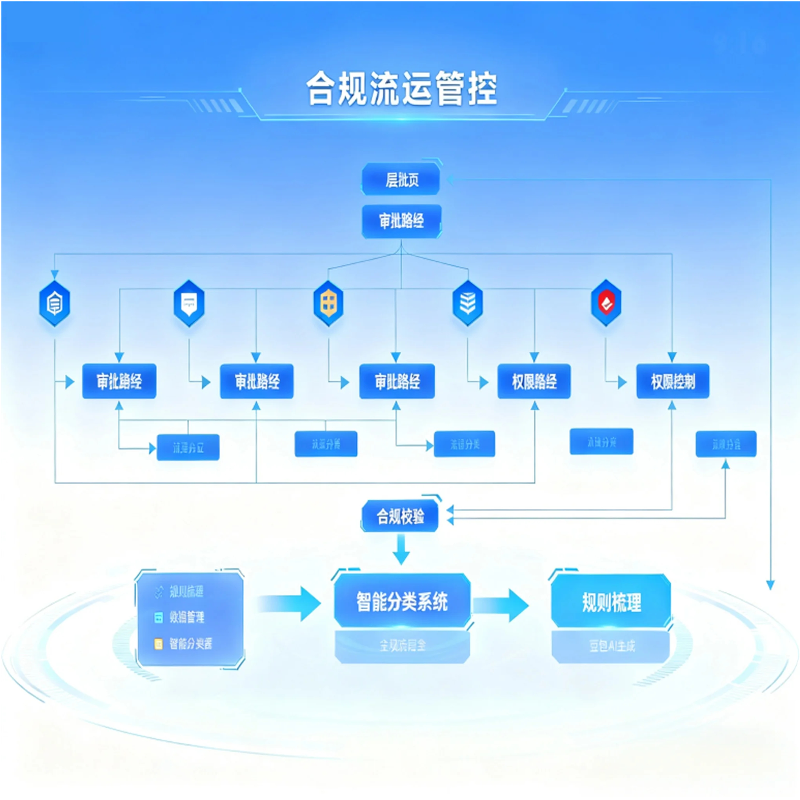 内置合规模型确保数据流转符合法规要求